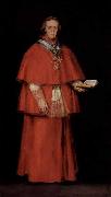 Portrait of Cardinal Luis Maria de Borbon y Vallabriga Francisco de Goya